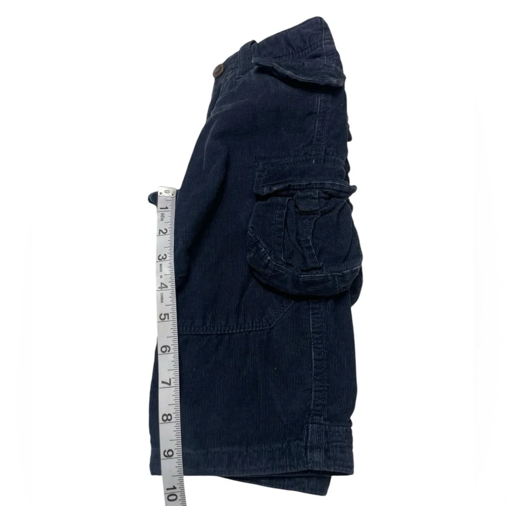 Cargo pants navy blue corduroy baby Gap 12-18 m lined
